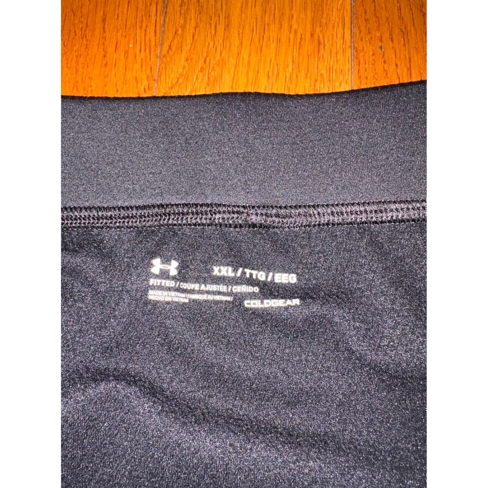 Under Armour Mens Base 4.0 ColdGear Thermal Leggings Black XXL Fitted Pants - Picture 4 of 7